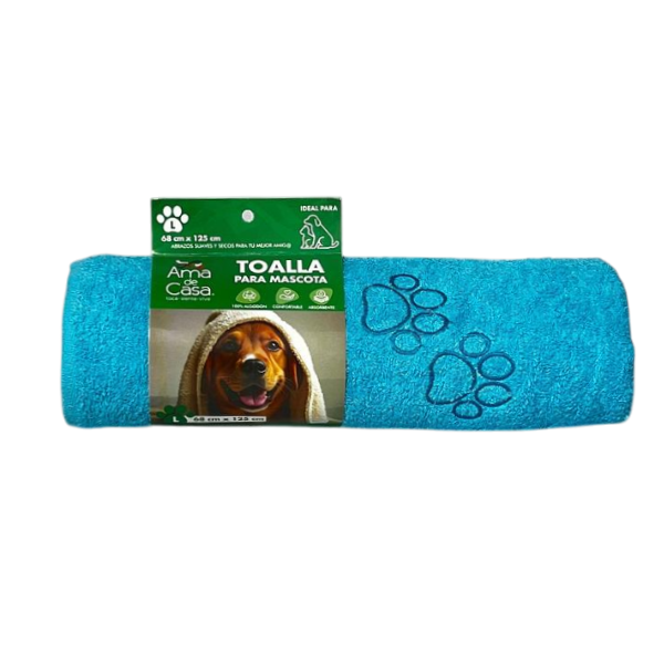 Ama De Casa Toalla Para Mascota Brisa Talla L