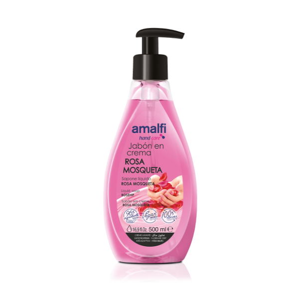 Amalfi Jabon En Crema Para Manos / Rosa Mosqueta 500Ml