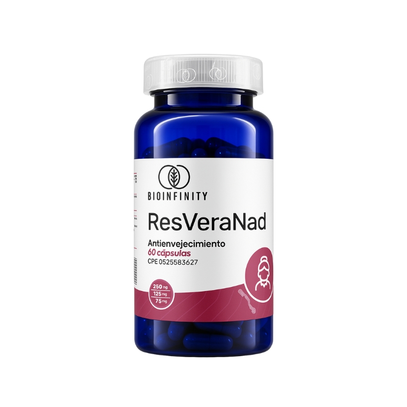 Resveranad 250Mg/75Mg X 60 Tabletas Bioinfinity