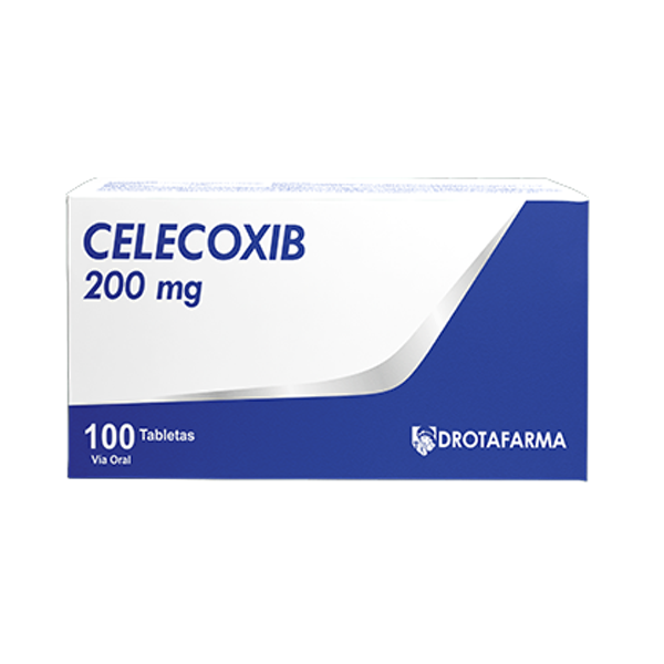 Celecoxib 200Mg X 10 Tabletas De Dispensador Drotafarma