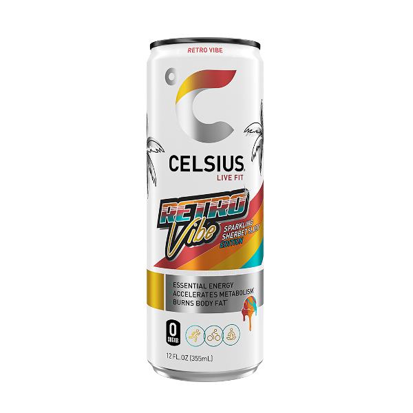 Celsius Bebida Energetica Retro Vibe 355Ml