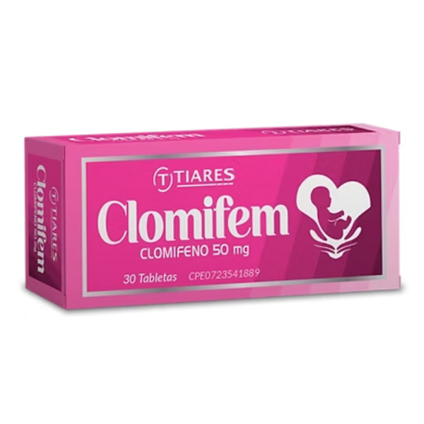 Clomifeno 50Mg X 30 Tabletas Tiares
