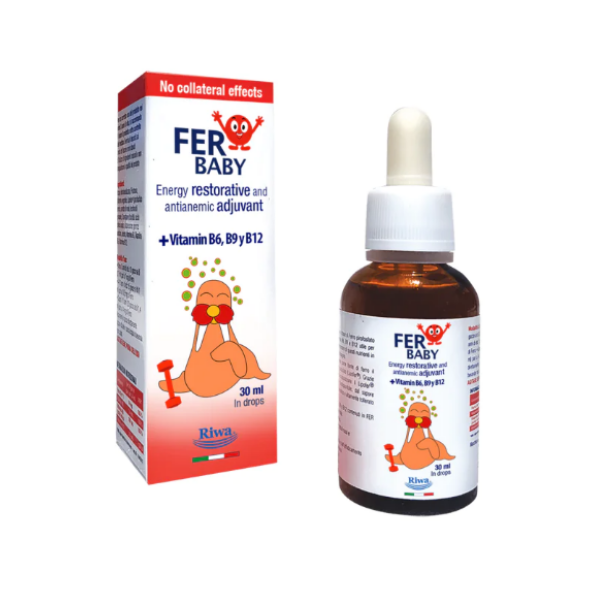 Fer Baby Gotas Hierro+Acido Folico+Complejo B X 30Ml Bhio-Med