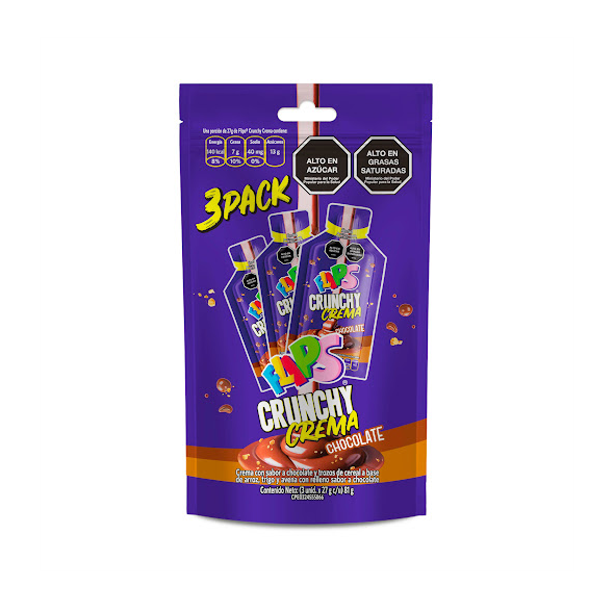Flips Crunchy Crema Chocolate X3Und