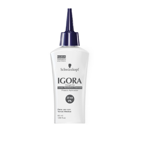 Igora Agua Oxigenada En Crema 20 Volumenes 50Ml.
