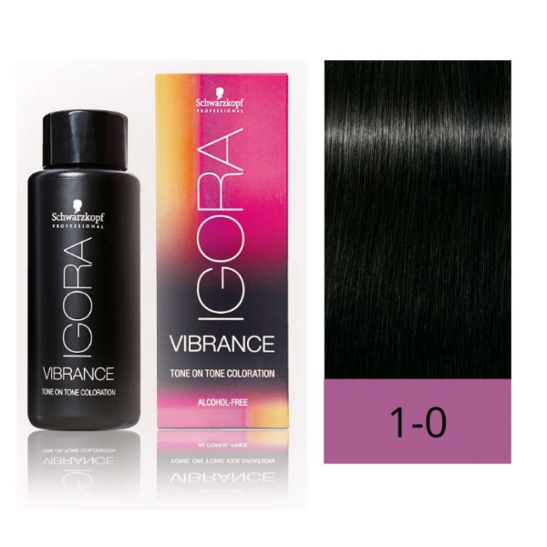 Igora Vibrance  Tono Sobre Tono Nº1-0 60Ml