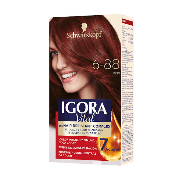 Igora Vital Tinte Estuche 6-88 Rubi 50Ml
