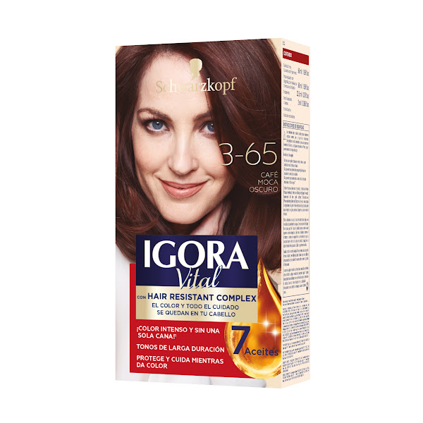 Igora Vital Tinte Estuche. Castaño Moca 50Ml