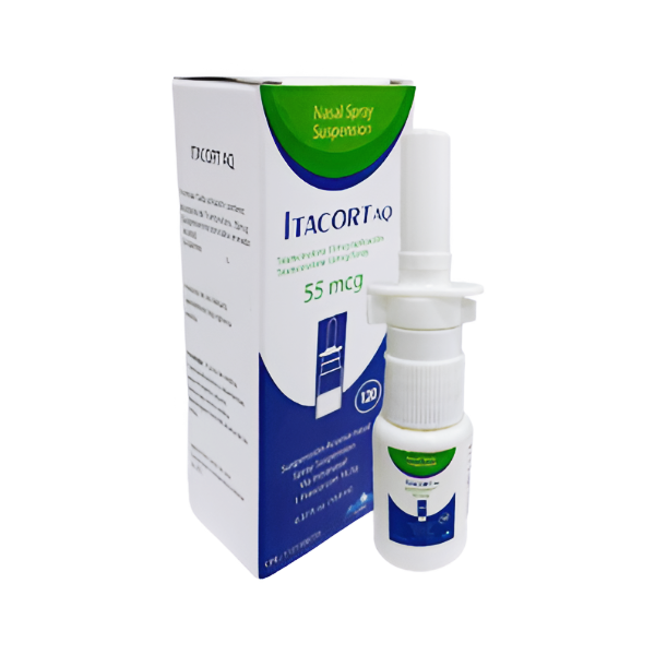 Itacort Aq 55Mcg Solución Nasal Spray 16.5Gr Sanus