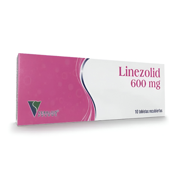 Linezolid 600Mg X 10 Tabletas Vesalius Pharma