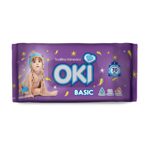Oki Toallas Humedas Basic X 70 Unidades