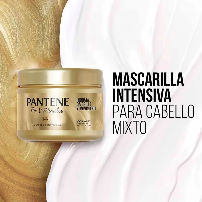 Pantene Pro-V Keratina Mascarilla Hidratante 300Ml - Imagen 2