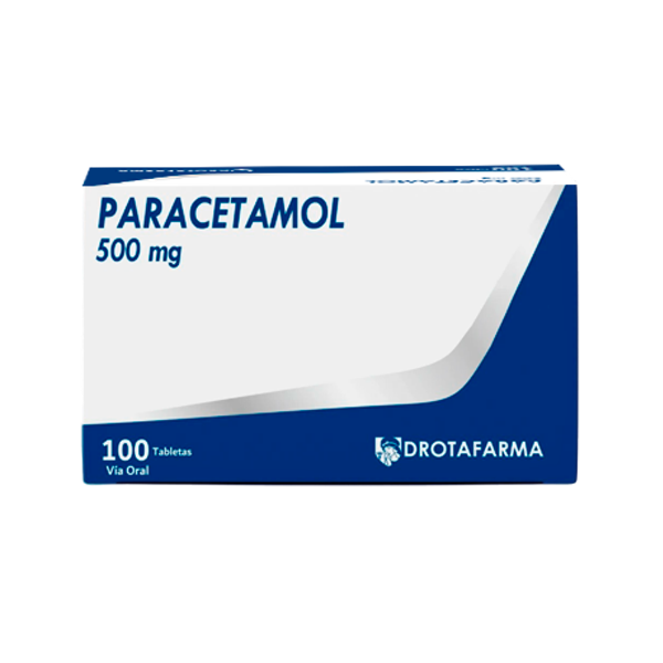 Paracetamol 500Mg X10 Tabletas De Dispensador. Drotafarma