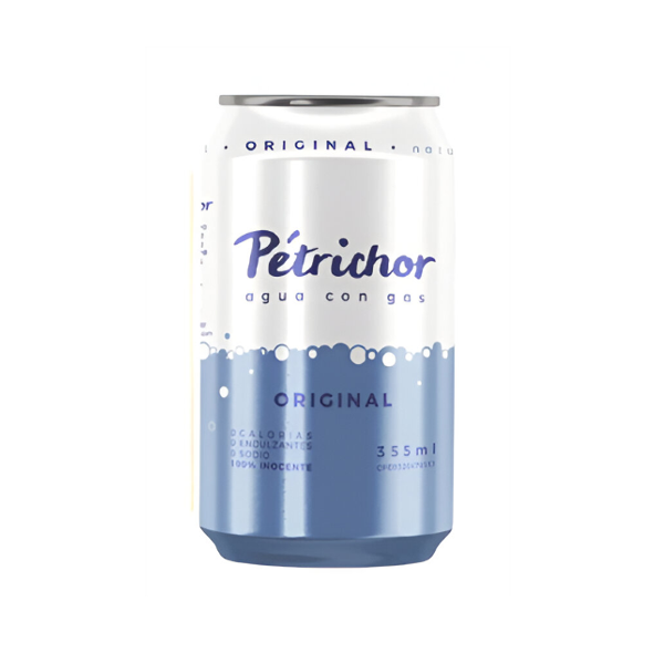 Petrichor Agua Con Gas Original 355Ml