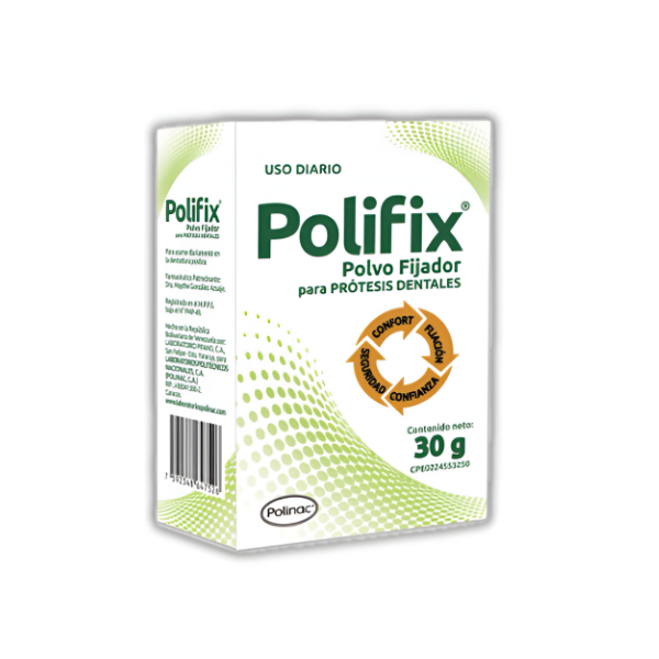 Polifix Adhesivo En Crema Protesis Dentales X 40G. Polinac