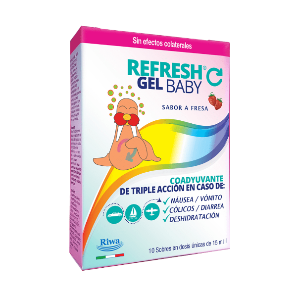 Refresh Baby Prebioticos+Probioticos Gel Oral X 10 Sobres 15Ml Bhio-Med
