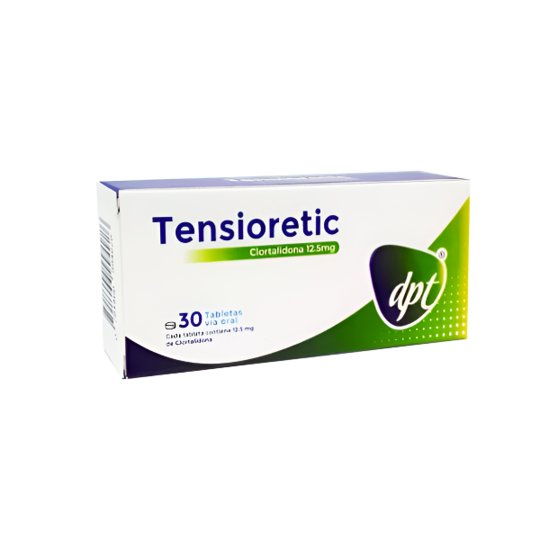 Tensioretic Clortalidona 12.5Mg X 30 Tabletas  Dpt