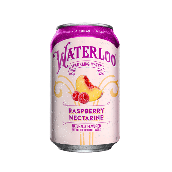 Waterloo Sparkling Water Raspberry 355Ml