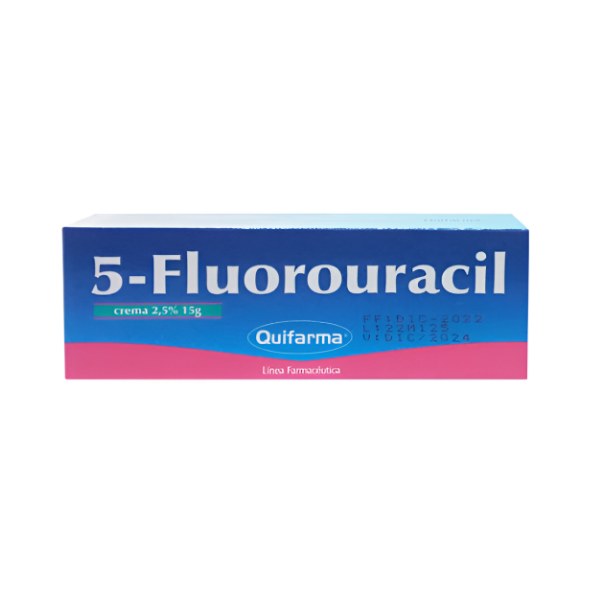 5-Fluorouracilo 2.5% Crema X 15Gr. Quifarma