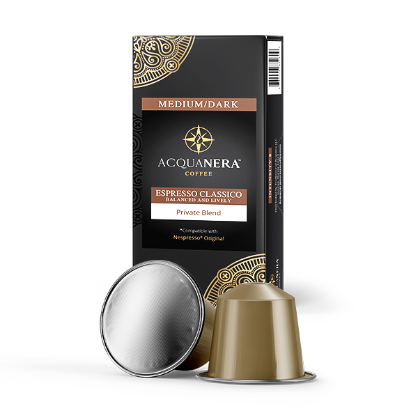Acquanera / Espresso Clas. 10 Capsulas
