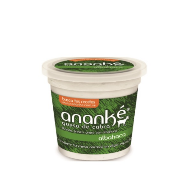 Ananke Queso De Cabra Con Albahaca 200Gr