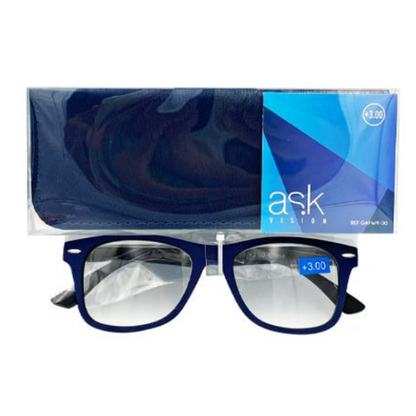 Ask Lente De Lectura Con Estuche +3.00 Gafw7-30