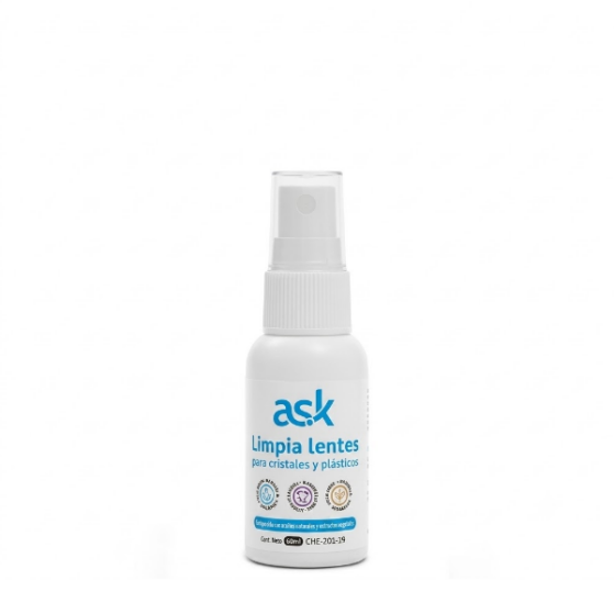 Ask Limpia Lentes Cristales Y Pasticos 30Ml