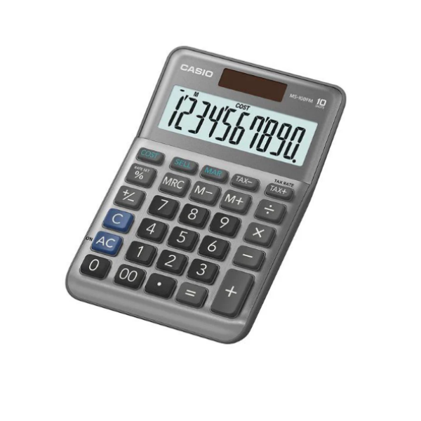 Casio Calculadora De Mesa Ms-100Fm
