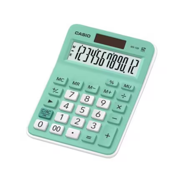 Casio Calculadora De Mesa Mx-12B-Gn