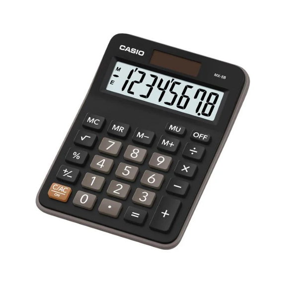 Casio Calculadora De Mesa Mx-8B