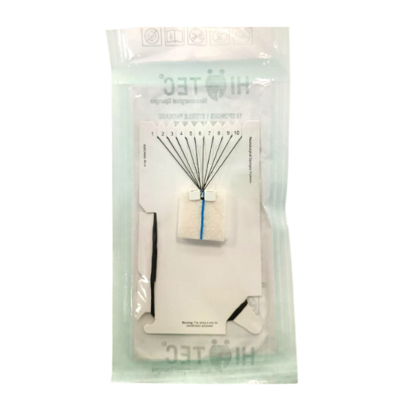 Cotonoide (Neuroesponjas) 25X25Mm (1X1Cm). Hitec