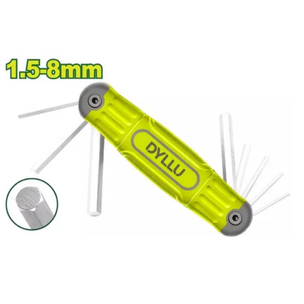 Dyllu Juego De Llaves Allen 1.5-8Mm Dthk1281