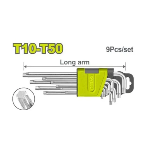 Dyllu Juego De Llaves Torx Key 9Pcs Dthk3291