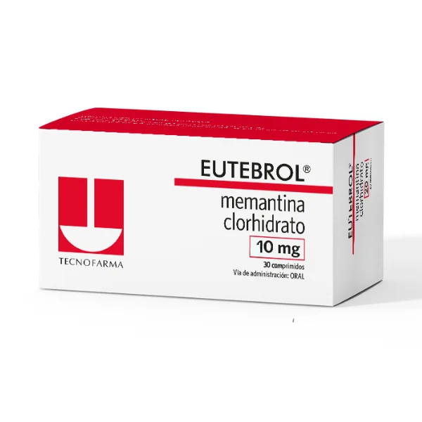 Eutebrol Memantina 10Mg X 30 Comprimidos Tecnofarma