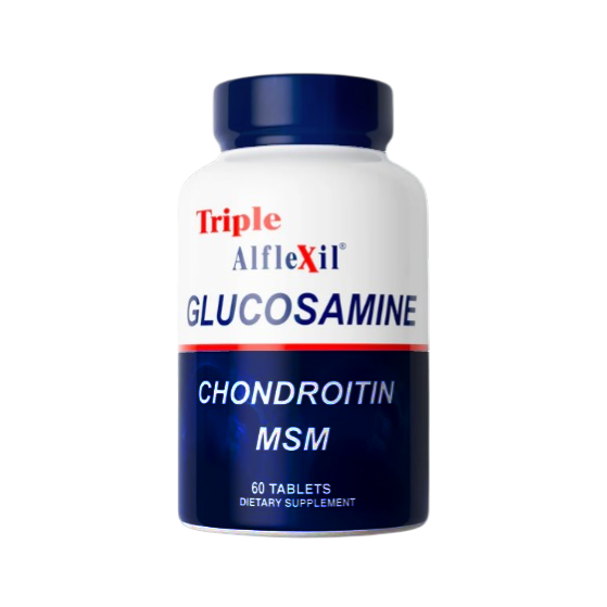 Glucosamina + Condroitina1500Mg/ 800Mg X 60Capsulas Triple Alflexil
