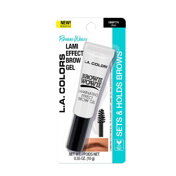 L.A. Colors Gel Para Cejas Efecto Laminado ./ Clear