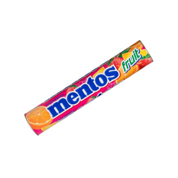 Mentos Caramelos Masticables Fruit 37.5Gr