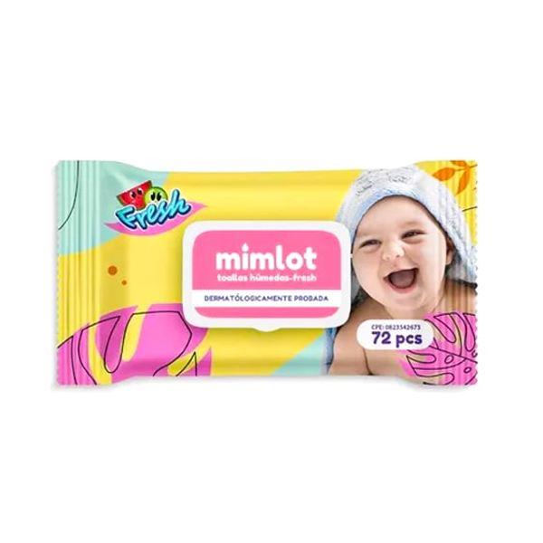 Mimlot Toallas Hum. Fresh X 72Unds.