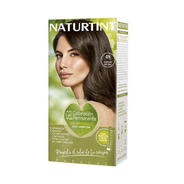 Naturtint Kit Tinte Castaño Natural 4N 170Ml
