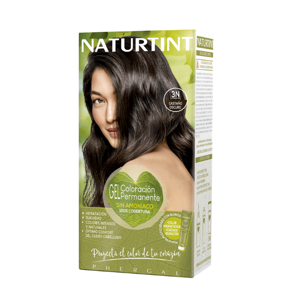 Naturtint Kit Tinte Castaño Oscuro 3N 170Ml