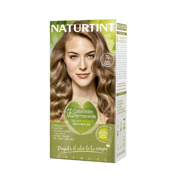 Naturtint Kit Tinte Rubio Dorado  7G 170Ml
