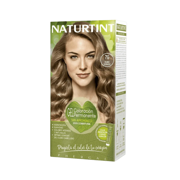 Naturtint Kit Tinte Rubio Dorado  7G 170Ml