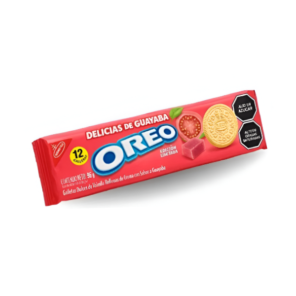 Oreo Guayaba Tubo 96Gr.