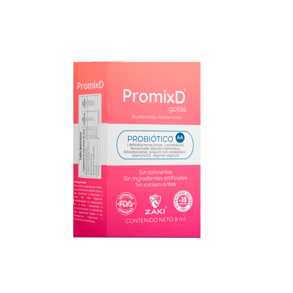 Promix D Gotas Kids Probiotico (Aa) Antialergico X 8 Ml