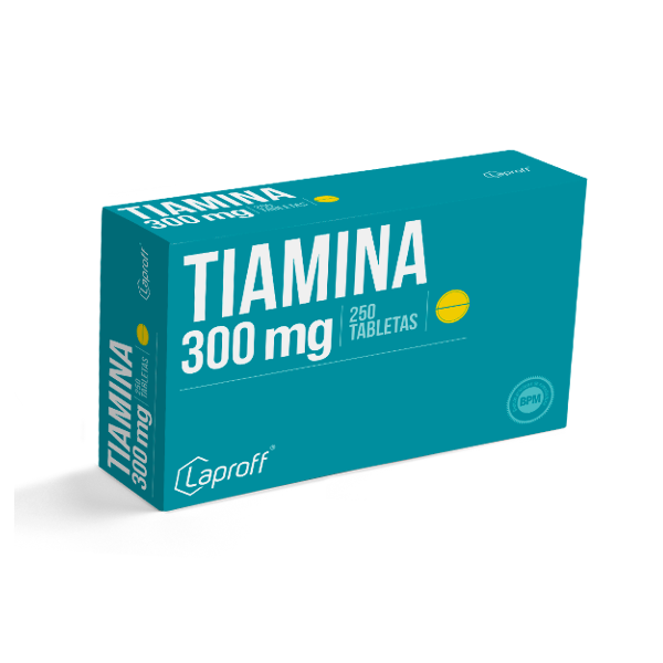 Tiamina 300Mg X 10  De Dispensador Tabletas Laproff