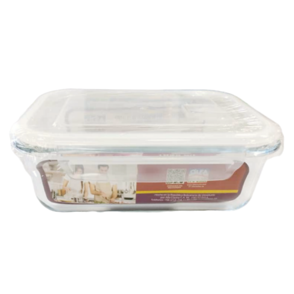 Alfa Conservador Hermetico Vidrio Con Tapa 1040 Vts3