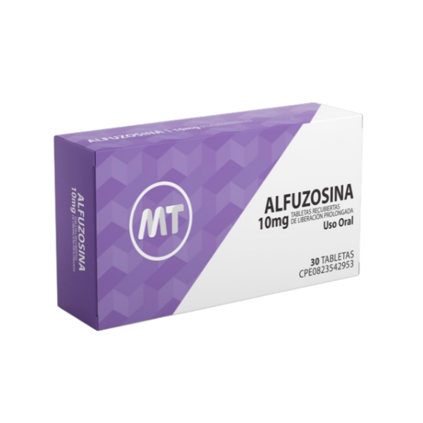 Alfuzosina 10Mg X 30 Tabletas Mt Global