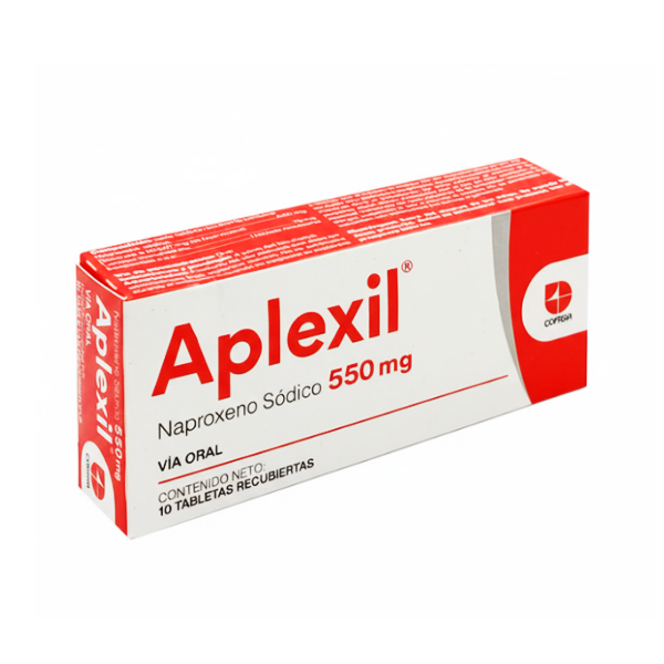Aplexil Naproxeno 550Mg X 10 Tabletas Cofasa
