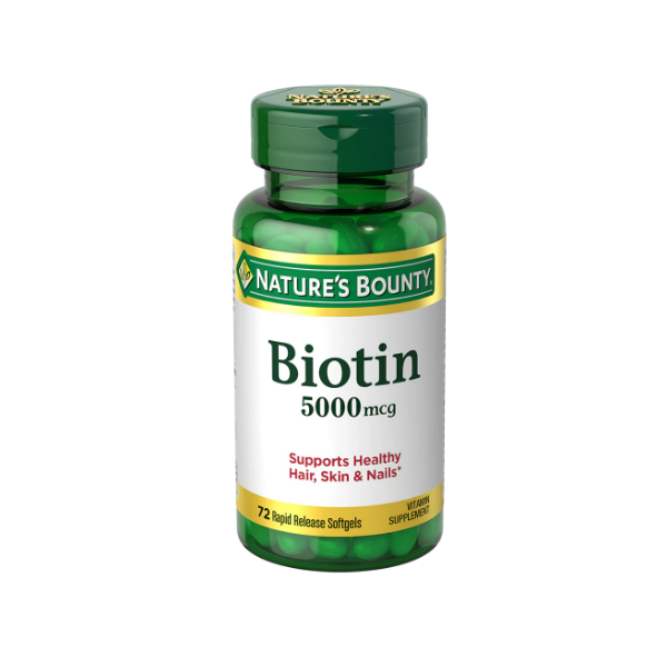 Biotin 5000Mg X 72 Capsulas  Natures Bounty