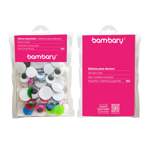 Bambary Ojos Movibles Para Decorart 390-1001-003